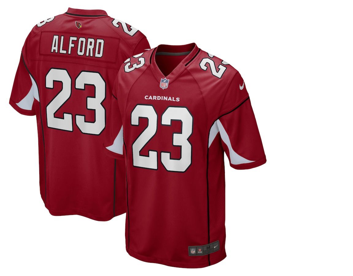 Men Arizona Cardinals #23 Robert Alford Nike Cardinal Game NFL Jersey